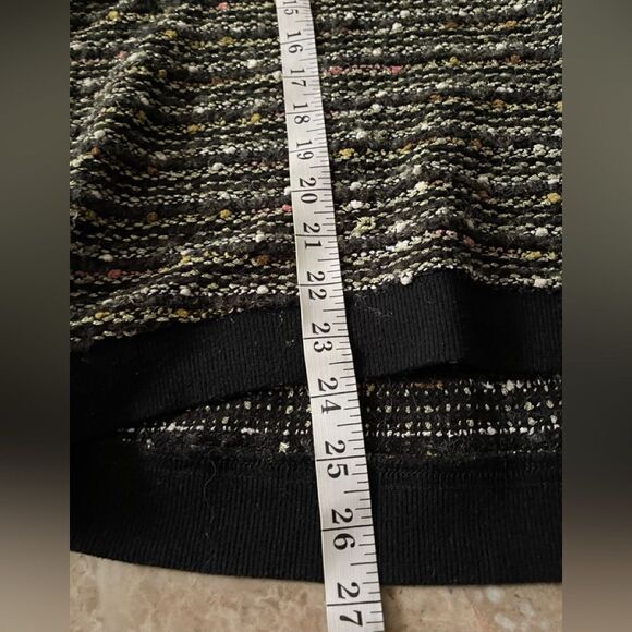 Sanctuary Black and Multicolor V-Neck Sweater - Picture 9 of 9